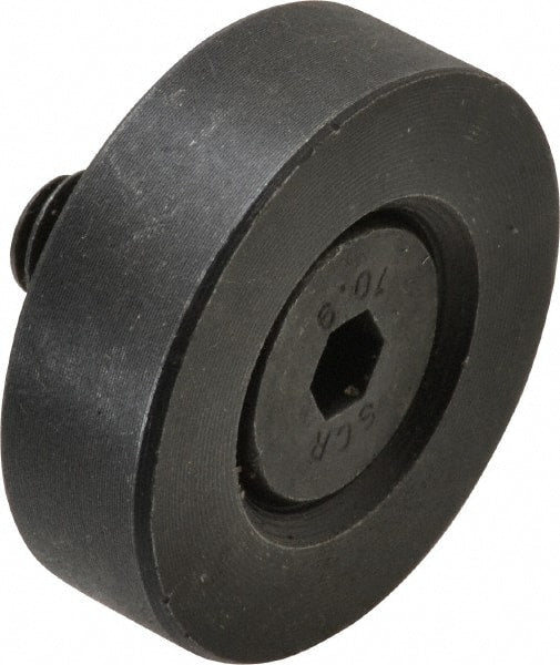 Gibraltar - 5/16-18 Thread, 1-1/4" OD, 3/8" High, Flat Foot - Steel & Lead Alloy - Exact Tooling
