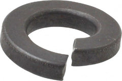 Value Collection - 3/8", 0.377" ID, 0.115" Thick Split Lock Washer - Grade 2 Spring Steel, Uncoated, 0.377" Min ID, 0.385" Max ID, 0.688" Max OD - Exact Tooling