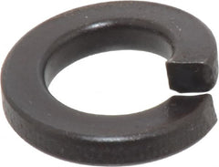 Value Collection - 1/2", 0.502" ID, 0.151" Thick Split Lock Washer - Grade 2 Spring Steel, Uncoated, 0.502" Min ID, 0.512" Max ID, 0.879" Max OD - Exact Tooling