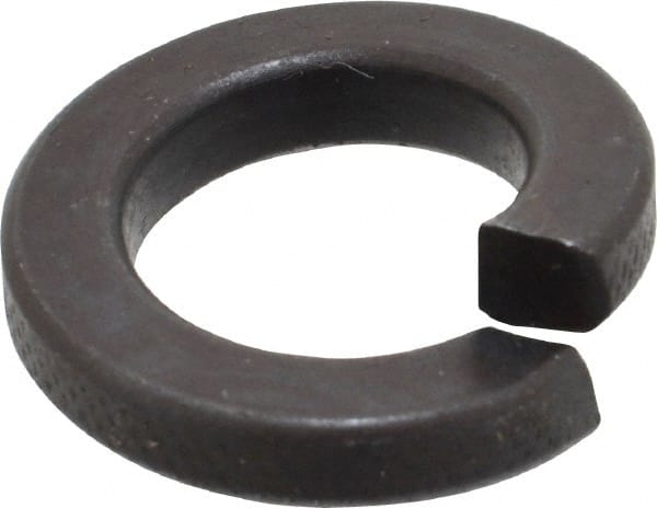 Value Collection - 3/4", 0.753" ID, 0.226" Thick Split Lock Washer - Grade 2 Spring Steel, Uncoated, 0.753" Min ID, 0.766" Max ID, 1.285" Max OD - Exact Tooling