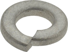 Value Collection - 5/16", 0.314" ID, 0.097" Thick Split Lock Washer - Grade 2 Spring Steel, Zinc-Plated Finish, 0.314" Min ID, 0.322" Max ID, 0.593" Max OD - Exact Tooling