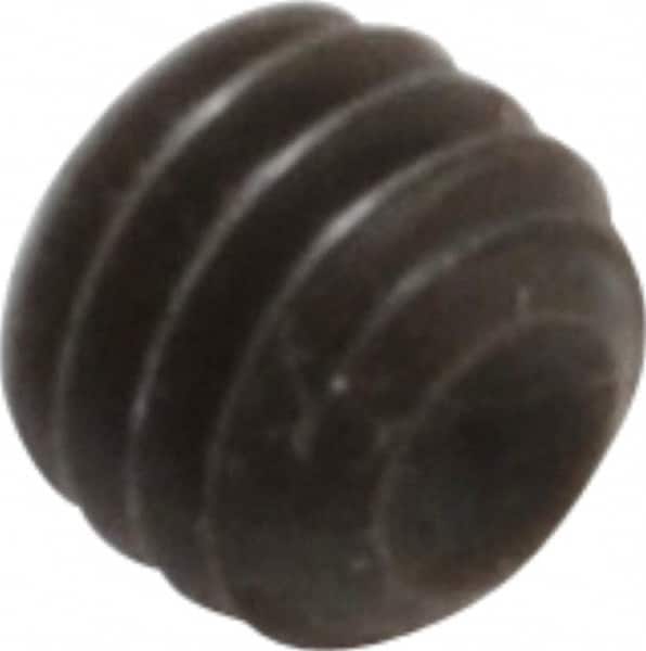 Holo-Krome - 5/16-18 UNC, 1/4" OAL, Cup Point Set Screw - Grade 8 Alloy Steel, 5/32" Key - Exact Tooling