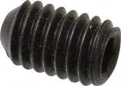 Holo-Krome - 5/16-18 UNC, 1/2" OAL, Cup Point Set Screw - Grade 8 Alloy Steel, 5/32" Key - Exact Tooling