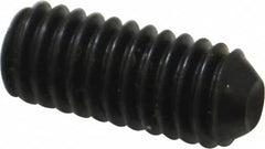 Holo-Krome - 5/16-18 UNC, 3/4" OAL, Cup Point Set Screw - Grade 8 Alloy Steel, 5/32" Key - Exact Tooling