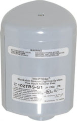 Edwards Signaling - Flashing and Steady, Stackable Tower Light Base Unit - 24 VDC, 1.75 Amp, IP54, IP65 Ingress Rating, 3R, 4X NEMA Rated, Pipe Mount - Exact Tooling