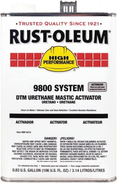 Rust-Oleum - 1 Gal Can Activator - Exact Tooling
