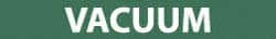 NMC - Pipe Marker with Vacuum Legend and No Graphic - 2-1/2 to 6" Pipe Outside Diam, White on Green - Exact Tooling