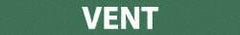 NMC - Pipe Marker with Vent Legend and No Graphic - 3/4 to 1-1/4" Pipe Outside Diam, White on Green - Exact Tooling