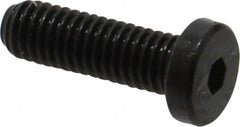 Holo-Krome - #10-32 UNF Hex Socket Drive, Low Socket Cap Screw - Alloy Steel, Black Oxide Finish, Fully Threaded, 5/8" Length Under Head - Exact Tooling