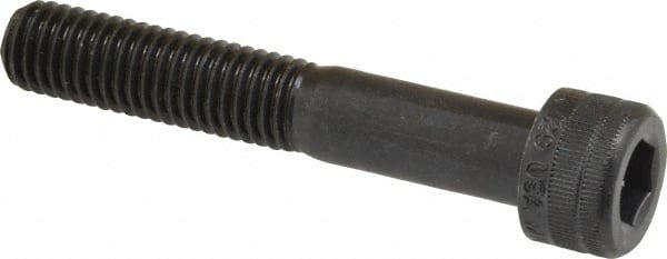 Holo-Krome - M48x5.00 Metric Coarse Hex Socket Drive, Socket Cap Screw - Grade 12.9 Alloy Steel, Black Oxide Finish, Partially Threaded, 220mm Length Under Head - Exact Tooling