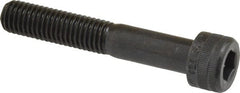 Holo-Krome - M48x5.00 Metric Coarse Hex Socket Drive, Socket Cap Screw - Grade 12.9 Alloy Steel, Black Oxide Finish, Partially Threaded, 240mm Length Under Head - Exact Tooling