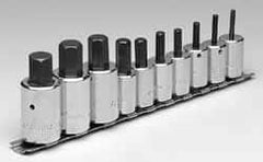 Williams - 10 Pc 3/8 & 1/2" Drive Socket Set - Exact Tooling