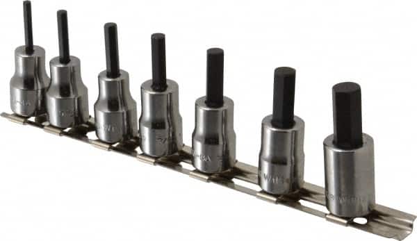 Williams - 7 Pc 3/8" Drive Socket Set - Exact Tooling