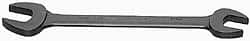 Proto - 3/4" x 7/8" Standard Open End Wrench - 9-39/64" OAL, Double End, Black Finish, 15° Head Angle - Exact Tooling