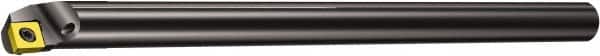 Sandvik Coromant - 0.4803" Min Bore Diam, 6" OAL, 3/8" Shank Diam, E..SCLPR/L-R Indexable Boring Bar - Screw-On Holding Method - Exact Tooling