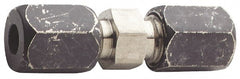 Made in USA - 3/4" OD, Grade 316Stainless Steel Union - 1-1/8" Hex, Comp x Comp Ends - Exact Tooling