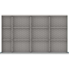 LISTA - 12-Compartment Drawer Divider Layout for 3.15" High Drawers - Exact Tooling