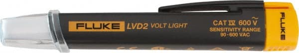 Fluke - Gray/Yellow Electrical Test Equipment Light Source - Use with Test Leads, Voltage Detectors - Exact Tooling