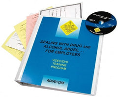 Marcom - Dealing with Drug and Alcohol Abuse for Employees, Multimedia Training Kit - 19 Minute Run Time DVD, English and Spanish - Exact Tooling