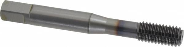 OSG - M8x1.25 Metric Coarse D5 Thread Limit Bottoming Thread Forming Tap - Powdered Metal High Speed Steel, TiCN Finish, 2-23/32" OAL, 1-1/8" Thread Length, Right Hand Thread, Series EXOTAP NRT - Exact Tooling
