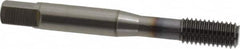 OSG - M8x1.25 Metric Coarse D9 Thread Limit Bottoming Thread Forming Tap - Powdered Metal High Speed Steel, TiCN Finish, 2-23/32" OAL, 1-1/8" Thread Length, Right Hand Thread, Series EXOTAP NRT - Exact Tooling