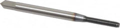OSG - M2.5x0.45 Metric Coarse D3 Thread Limit Modified Bottoming Thread Forming Tap - Powdered Metal High Speed Steel, TiCN Finish, 1-13/16" OAL, 1/2" Thread Length, Right Hand Thread, Series EXOTAP NRT - Exact Tooling