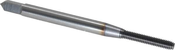 OSG - M2.5x0.45 Metric Coarse D5 Thread Limit Modified Bottoming Thread Forming Tap - Powdered Metal High Speed Steel, TiCN Finish, 1-13/16" OAL, 1/2" Thread Length, Right Hand Thread, Series EXOTAP NRT - Exact Tooling