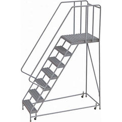 TRI-ARC - Rolling & Wall Mounted Ladders & Platforms Type: Rolling Warehouse Ladder Style: Rolling Safety Ladder - Exact Tooling