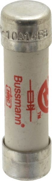 Cooper Bussmann - 250 VAC/VDC, 10 Amp, Fast-Acting Semiconductor/High Speed Fuse - 50.8mm OAL, 200 (RMS), 50 at DC kA Rating, 9/16" Diam - Exact Tooling