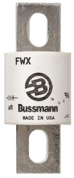 Cooper Bussmann - 250 VAC/VDC, 600 Amp, Fast-Acting Semiconductor/High Speed Fuse - Stud Mount Mount, 3-27/32" OAL, 200 (RMS), 50 at DC kA Rating, 1-1/2" Diam - Exact Tooling