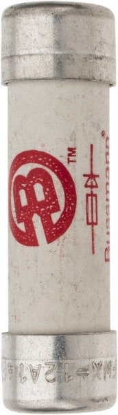 Cooper Bussmann - 250 VAC/VDC, 12 Amp, Fast-Acting Semiconductor/High Speed Fuse - 50.8mm OAL, 200 (RMS), 50 at DC kA Rating, 9/16" Diam - Exact Tooling