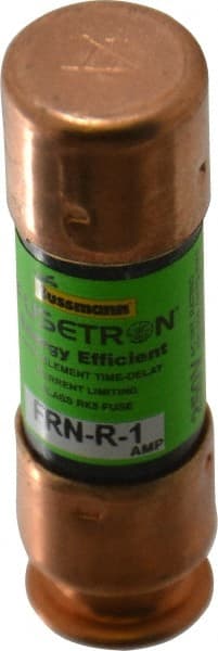 Cooper Bussmann - 125 VDC, 250 VAC, 1 Amp, Time Delay General Purpose Fuse - Fuse Holder Mount, 50.8mm OAL, 20 at DC, 200 (RMS) kA Rating, 9/16" Diam - Exact Tooling