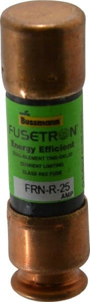 Cooper Bussmann - 125 VDC, 250 VAC, 25 Amp, Time Delay General Purpose Fuse - Fuse Holder Mount, 50.8mm OAL, 20 at DC, 200 (RMS) kA Rating, 9/16" Diam - Exact Tooling