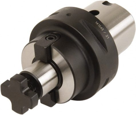 Seco - C8 Modular Connection 27mm Pilot Diam Shell Mill Holder - 35mm Flange to Nose End Projection, 48mm Nose Diam, Through-Spindle Coolant - Exact Tooling