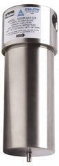 Parker - 1" Port, 12" High x 4" Wide, FRL Filter with Stainless Steel Bowl & Automatic Drain - 175 Max psi, 120°F Max - Exact Tooling