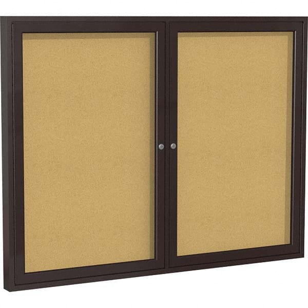 Ghent - Cork Bulletin Boards Style: Enclosed Cork Bulletin Boards Color: Natural Cork - Exact Tooling