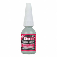 Vibra-Tite - 10 mL Bottle, Red, High Strength Threadlocker - Exact Tooling
