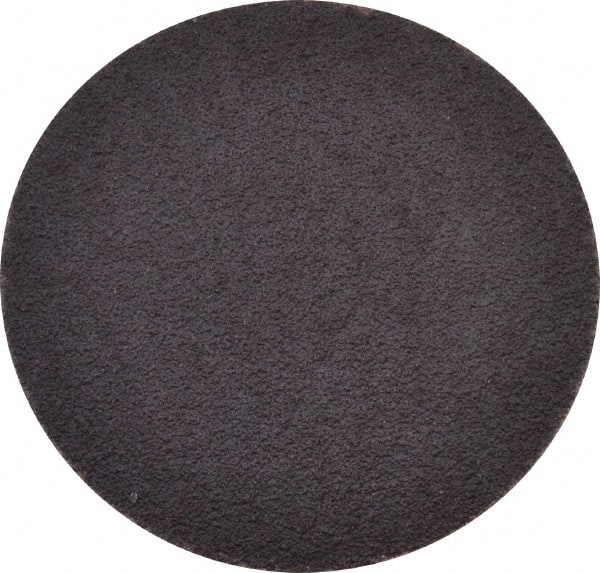 Norton - 2" Diam, 100 Grit Aluminum Oxide Adhesive PSA Disc - Medium Grade, Brown, X Weighted Backing, Flexible - Exact Tooling
