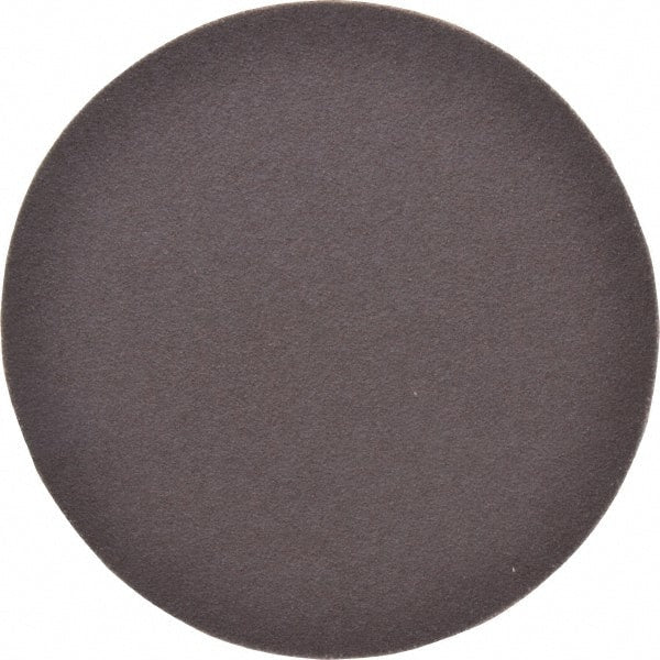 Norton - 5" Diam, 100 Grit Aluminum Oxide Adhesive PSA Disc - Medium Grade, Maroon, X Weighted Backing, Flexible - Exact Tooling