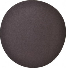 Norton - 8" Diam, 60 Grit Aluminum Oxide Adhesive PSA Disc - Coarse Grade, Maroon, X Weighted Backing, Flexible - Exact Tooling