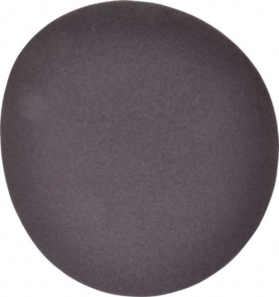 Norton - 8" Diam, 80 Grit Aluminum Oxide Adhesive PSA Disc - Coarse Grade, Maroon, X Weighted Backing, Flexible - Exact Tooling