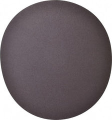 Norton - 10" Diam, 80 Grit Aluminum Oxide Adhesive PSA Disc - Coarse Grade, Brown, X Weighted Backing, Flexible - Exact Tooling