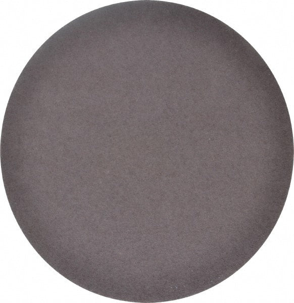 Norton - 12" Diam, 36 Grit Aluminum Oxide Adhesive PSA Disc - Very Coarse, Brown, X Weighted Cloth Backing, Flexible - Exact Tooling