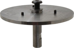 Weiler - 7/8" Arbor Hole to 3/4" Shank Diam Drive Arbor - For 6" Weiler Disc Brushes, Attached Spindle, Flow Through Spindle - Exact Tooling
