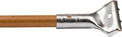Weiler - 60 x 15/16" Wood Handle for Strip Broom - Tan - Exact Tooling