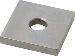 Mitutoyo - 0.147" Square Steel Gage Block - Accuracy Grade 0, Includes Certificate of Inspection - Exact Tooling