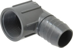 Value Collection - 1-1/4" Barb, 1-1/4 FIPT, Multiple Barbed Tube Elbow - PVC, Female - Exact Tooling