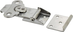 Value Collection - 3.43" Long x 2-3/4" Wide x 0.67" High, Draw Latch - Stainless Steel, with Natural Finish - Exact Tooling