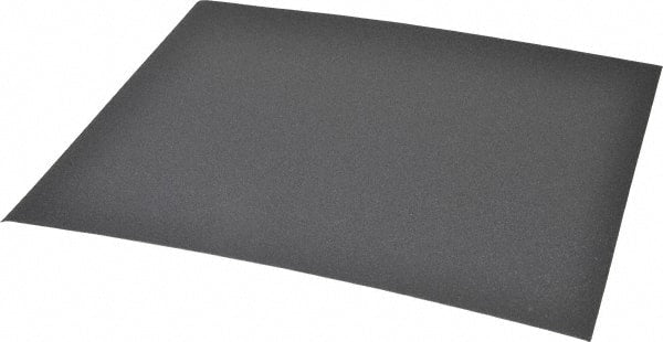 Value Collection - 120 Grit, Silicon Carbide Sanding Sheet - 11" Long x 9" Wide, Fine Grade, C Weighted Paper Backing - Exact Tooling