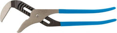 Channellock - 20-1/4" OAL, 5-1/2" Max Capacity, 12 Position Tongue & Groove Pliers - Standard Straight Jaws, Standard Head, Plastic Dipped Handles - Exact Tooling